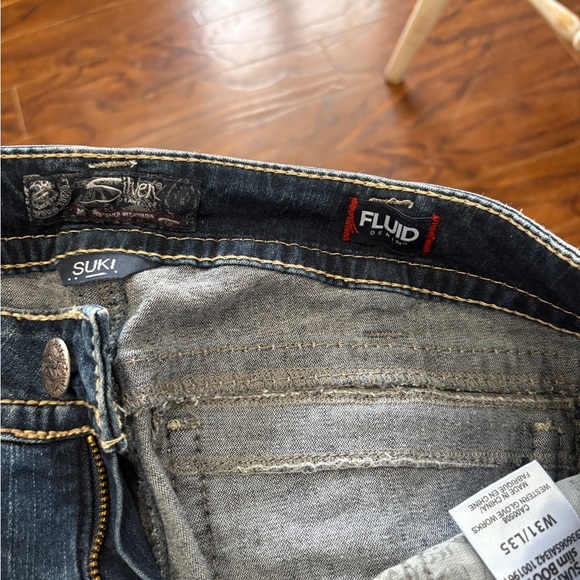 Silver Jeans Women's Dark Blue Boot Cut Jeans - Picture 2 of 4